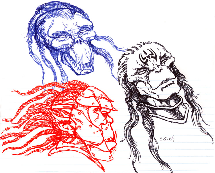 Orc Heads